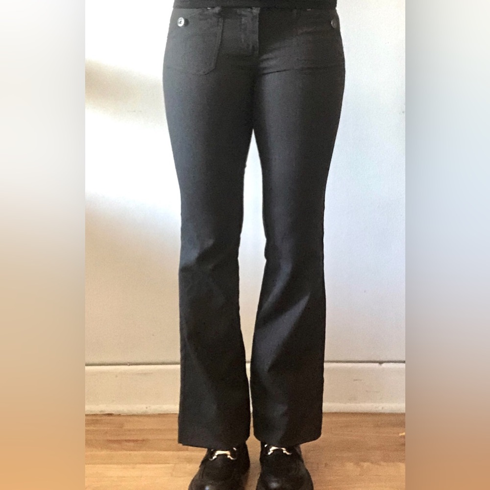 Gray Flare Pants